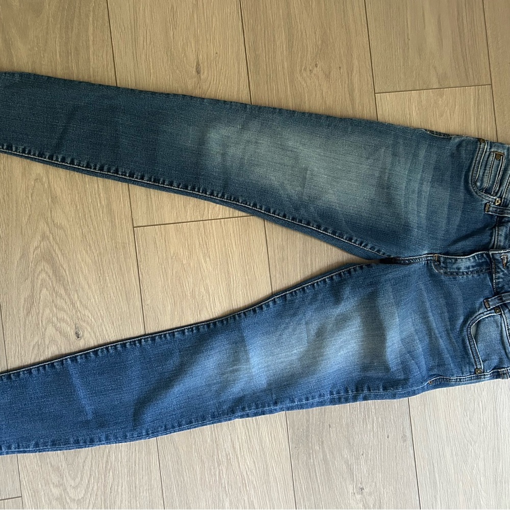 Kut from the Kloth Toothpick Skinny Jeans - Blue Wash